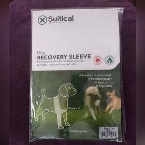 Suitical Dog Recovery Sleeve M Medium Black New Chest 21-26" Sleeve 10.2"